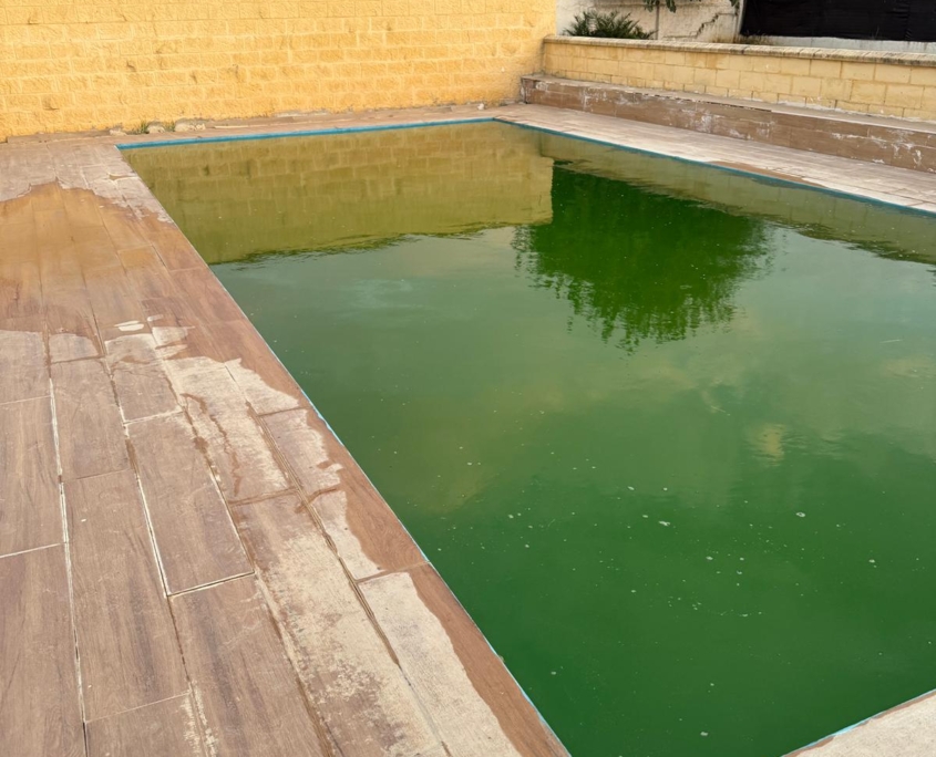 Limpieza de piscina
